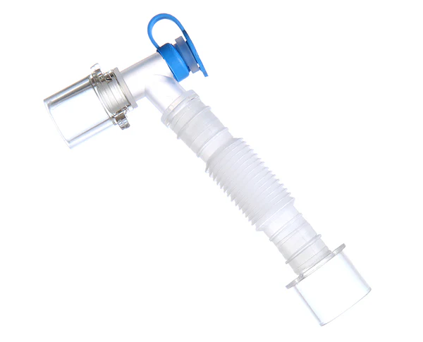 Catheter Mount Double Swivel Elbow 15F/22M – Flexible Breathing Circuit Connector in Kenya
